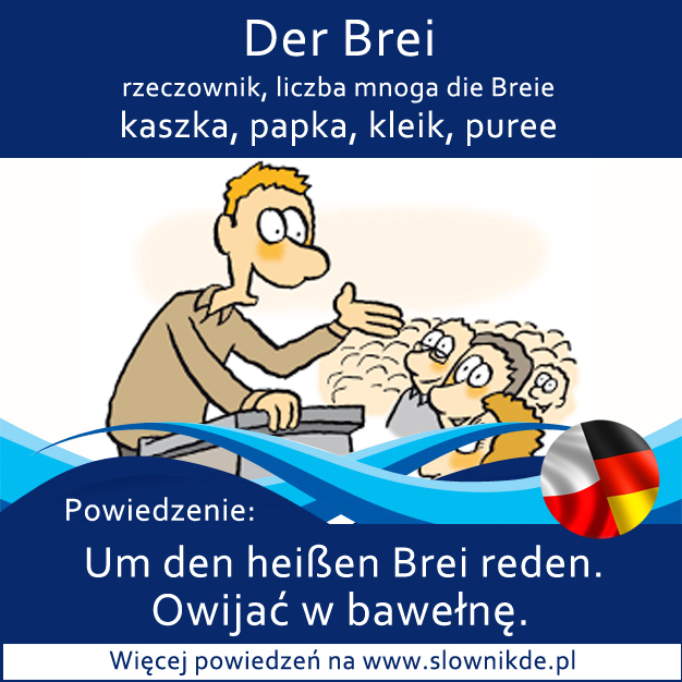 der Brei - kaszka, papka, kleik, puree