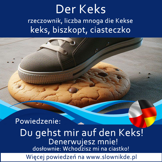 der Keks - keks, biszkopt, ciasteczko